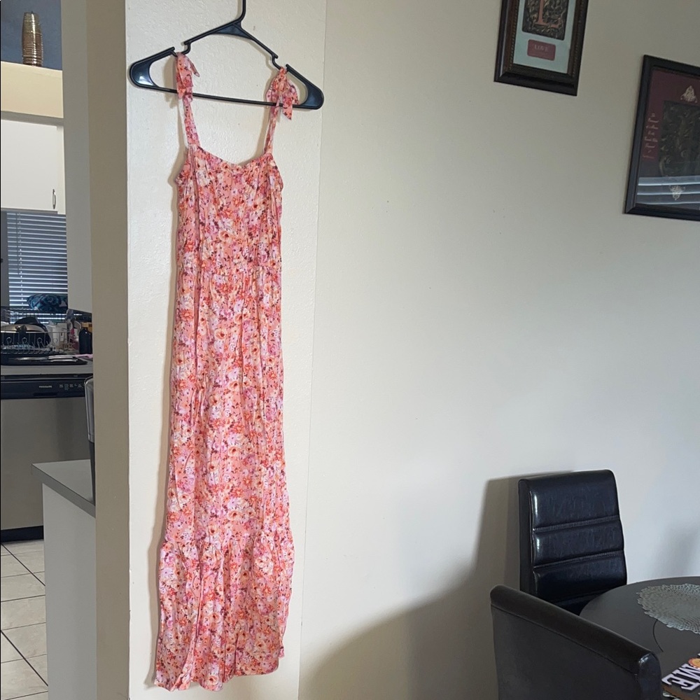 Kingston Pink Floral Maxi Dress